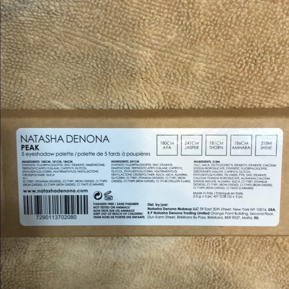 Natasha Denona Peak Palette NEW